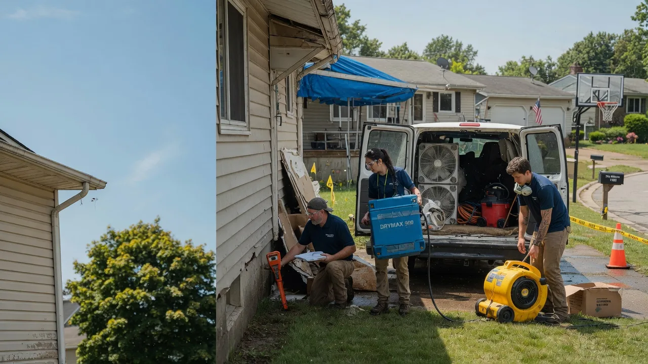 Ceiling Leak Cleanup in Elk Garden, WV near me