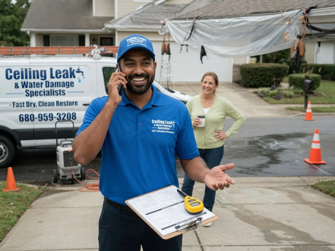 Ceiling Leak Cleanup Elk Garden, WV FAQs